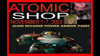 ALIEN INVADER POWER ARMOR MAUSOLEUM BUNDLE deathclaw Mascot Helmet ESCAPED PATIENT OUTFIT tomb bed