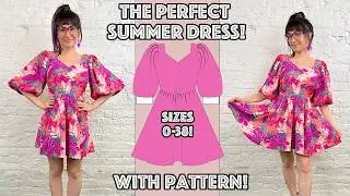 The Perfect Printable Summer Dress Pattern With Sew Along!