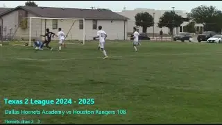 14 Texas 2 Fall 2024 Hornets Academy vs Houston Rangers 10B TX2 on 14 Sept 2024