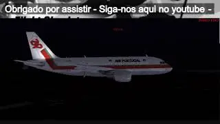 VOO Beja (LPBJ) - Lisboa (LPPT) em tempo real TAP A319 (FS2004)