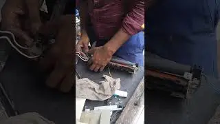 1005 printer repair and service centre पेपर का प्रॉब्लम था पेपर फंस गया था फिर उसको सर्विस किया 
