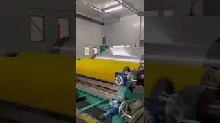 Aluminum coil coating workshop coating room #aluminiumcoil Aluminumcoilcoating