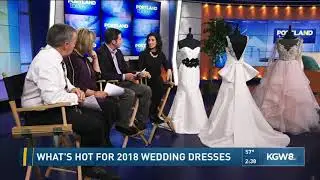 What's hot for 2018 weddings