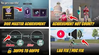 🔥 Dive Master Achievement | Conquered The Stepwell 1 Time | BGMI 4.0 | 30Fps To 60Fps | BGMI Lag Fix