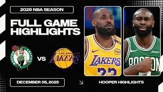 Los Angeles Lakers vs Boston Celtics Full Game Highlights | Dec 5 | 2026 NBA Season