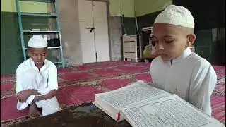 ماہانہ جائزہ محمد امین پانڈا پور متعلم شعبہ حفظ madrasa.umar Bin khattab nagamangala 
