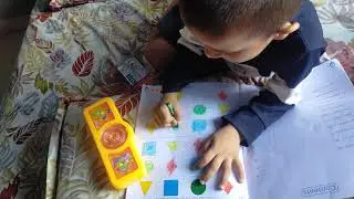 Hanin ki Homework series 💫💥💞Sr.KG 💫✨Colour krna