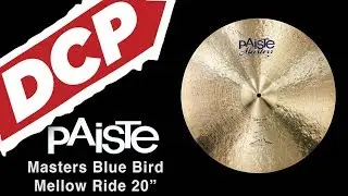 Paiste Masters Blue Bird Mellow Ride Cymbal 20