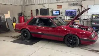 363ci SBF Precision 7675 Turbo Mustang Dyno