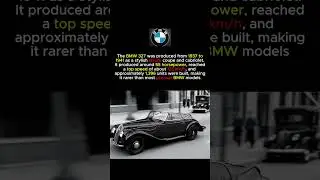 BMW 327 (1937&ndash;1941) 😮 | Elegant Pre-War BMW #shorts