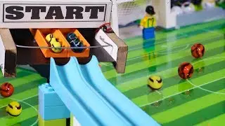 Marble Race Football Tournament | 2018 FIFA World Cup Marble run