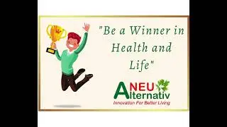 Be a winner in health and life. Get hydrated - drink water every day with NEU ALTERNATIV