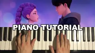 How To Play - Free - Korean Demon Hunters (Piano Tutorial Lesson)