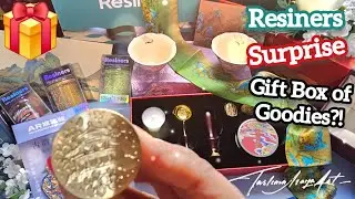 Загадочная подарочная коробка от Resiners! 🤩 🎁 и распаковка новых инструментов из смолы @Resiners...