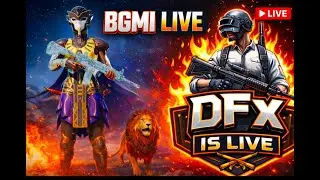 🔴 DFX IS LIVE 🔴 || BGMI LIVE || ROAD TO 500 SUBSCRIBERS #bgmilive