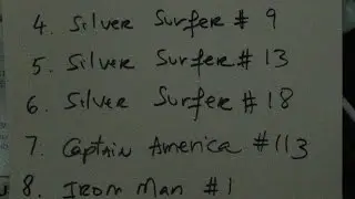Only 7 left on most wanted comic books - 2016