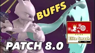 MEWTWO BUFFS STRIKE BACK (air) | Patch 8.0 Elite Smash