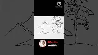 🗻🌳From Blank to Beautiful | line art