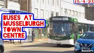 Buses At Musselburgh Town Centre - Bus Vlog 15/4/23
