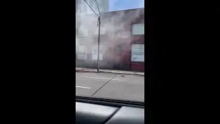 Blaze breaks out in Adelaide CBD as fire crews battle scorching heat