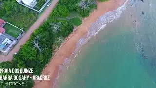 DRONE PHANTOM4 VOANDO NA PRAIA DOS QUIZE - BARRA SAHY.
