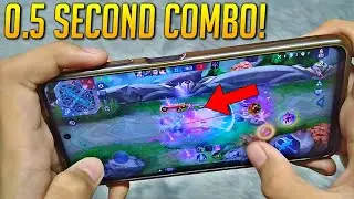Gusion 0.5 SECOND COMBO Handcam!