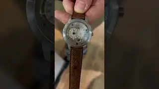 Rune Bakkendorff shows his Rotating Dial Watch (pt1) at the Intl Fest of Time 2023. #watch #watches