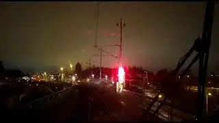 Traindriver POV: R&ouml;nninge-S&ouml;dert&auml;lje hamn Depot  #stockholm #j&auml;rnv&auml;g #pendelt&aring;g #cabview #hyperlapse