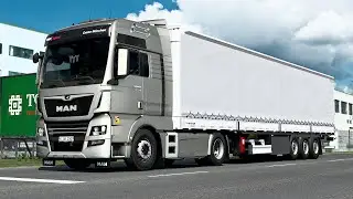 ETS2 1.43 - ProMods 2.60 - MAN TGX 18.460 - Trip: Plovdiv - Skopje
