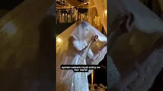 Aymen saleem wedding grand entry #aymensaleem #shorts #shortsfeed