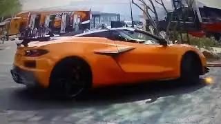 THE C8 CORVETTE Z06 ROLLS IN,2022 corvette,2022 c8,c8 z06 leaked, horsepower obsessed,z06 2023,.