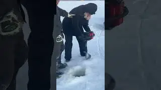 022022 first time ice drilling