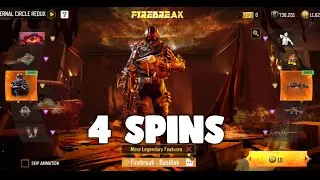 4 SPINS ON INFERNAL CIRCLE REDUX LUCKY DRAW WITH LEGENDARY FIREBREAK CHARACTER