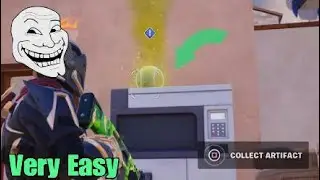 Easily Follow the Scent of and Collect The Artifact - Fortnite Cerberus Snapshot Quest