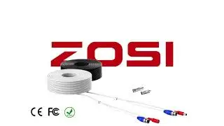 ZOSI All-in-One BNC Video Power Cable 100% Pure Copper