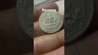 1966 Quarter Dollar-No MintMark #jcjseries #coin #youtuber #youtubeshorts #everyone #highlights