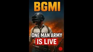 One Man Army Squad VS Squad !! BGMI LIVE STREAM