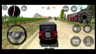 Red mahindra thar game play #car game play #gari game play #new game play 