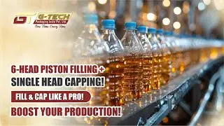 Revolutionizing Liquid Packaging: 6-Head Piston Filling Machine & Single-Head Capping Machine