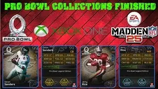 99 OVR JERRY RICE AND DEION SANDERS!!! PRO BOWL COLLECTION COMPLETE l MUT 25 XBOX ONE