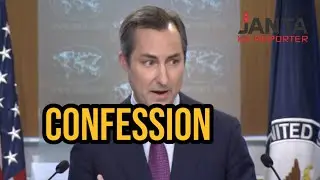 Tricked by reporter&rsquo;s question on Russia, US official&rsquo;s confession on complicity | Janta Ka Reporter