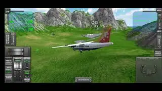 Crazy Approach In TFS Drukair ATR42