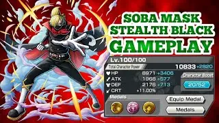 SOBA MASK STEALTH BLACK GAMEPLAY | ONE PIECE BOUNTY RUSH | OPBR