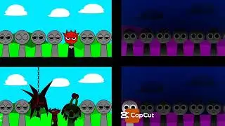 Fight SPRUNKI FAMILY INCREDIBOX AND BAD SPRUNKI FAMILY GAME 🎮 