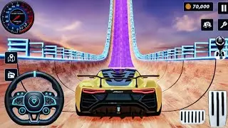 Ramp Car Racing Flyover 3D Game - endroid Game Car Simulator Games Online - Ramp Car Racing Flyover 