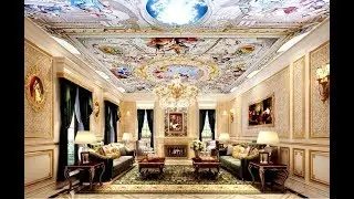 35 Gorgeous  Classic  Wallpaper for Ceiling