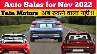 Auto Sales data November 2022, Auto sales, Auto sales news, Tata motors share news today
