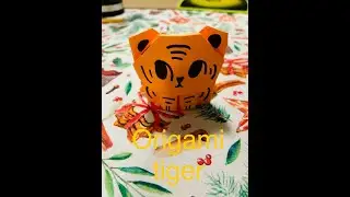 How to make an origami tiger (inspired by: @HelloOrigami)