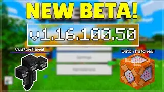 MCPE 1.16.100.50 BETA FINAL BETA! Minecraft Pocket Edition OP Creative Glitch Patched