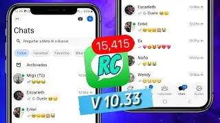 RC WHATSAPP VERSI&Oacute;N 10.33 FUNCIONA SIN ACTIVADOR 2025